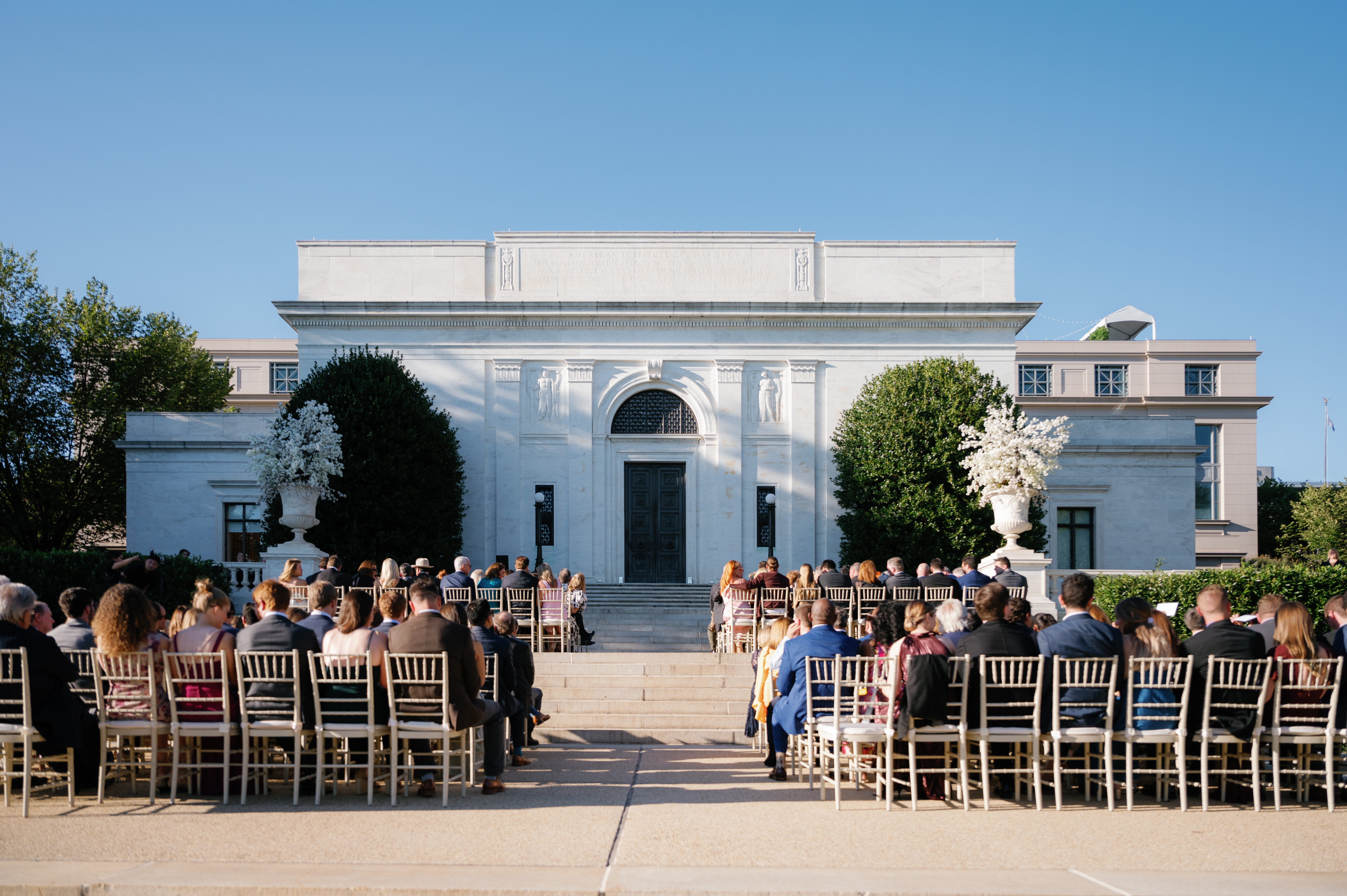 ceremony at Potomac View Terrace DC
