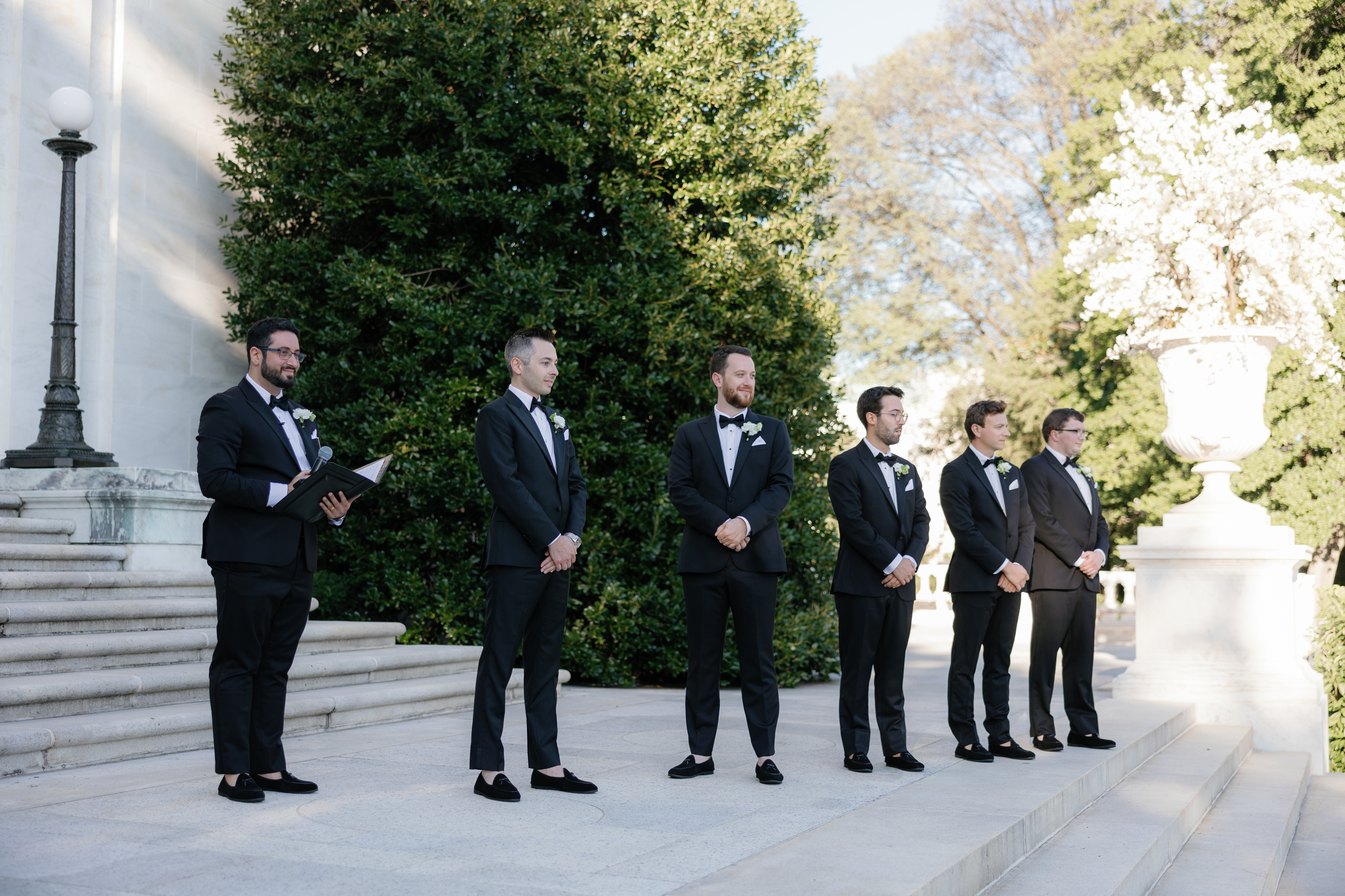 ceremony at Potomac View Terrace DC