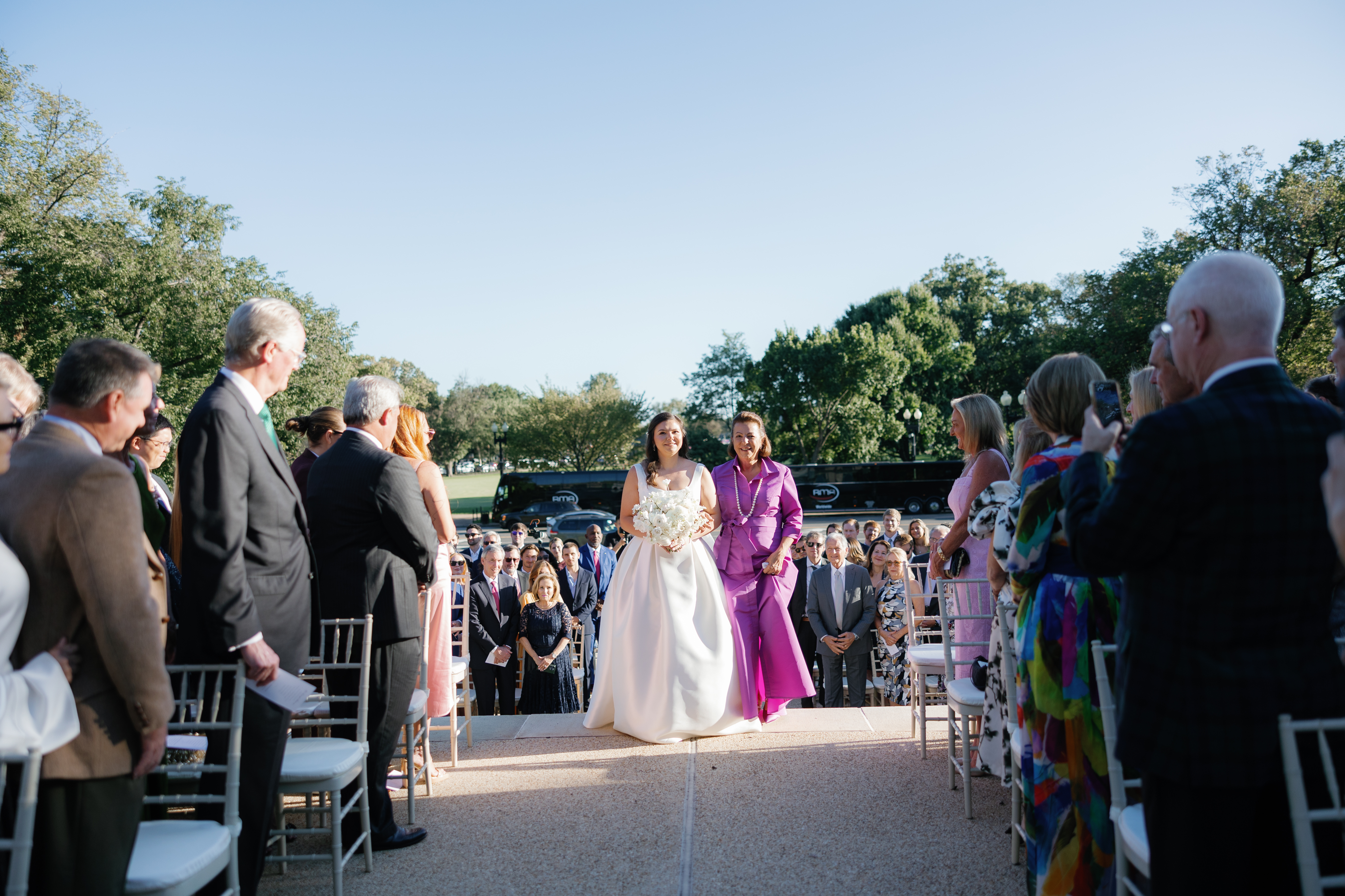 ceremony at Potomac View Terrace DC