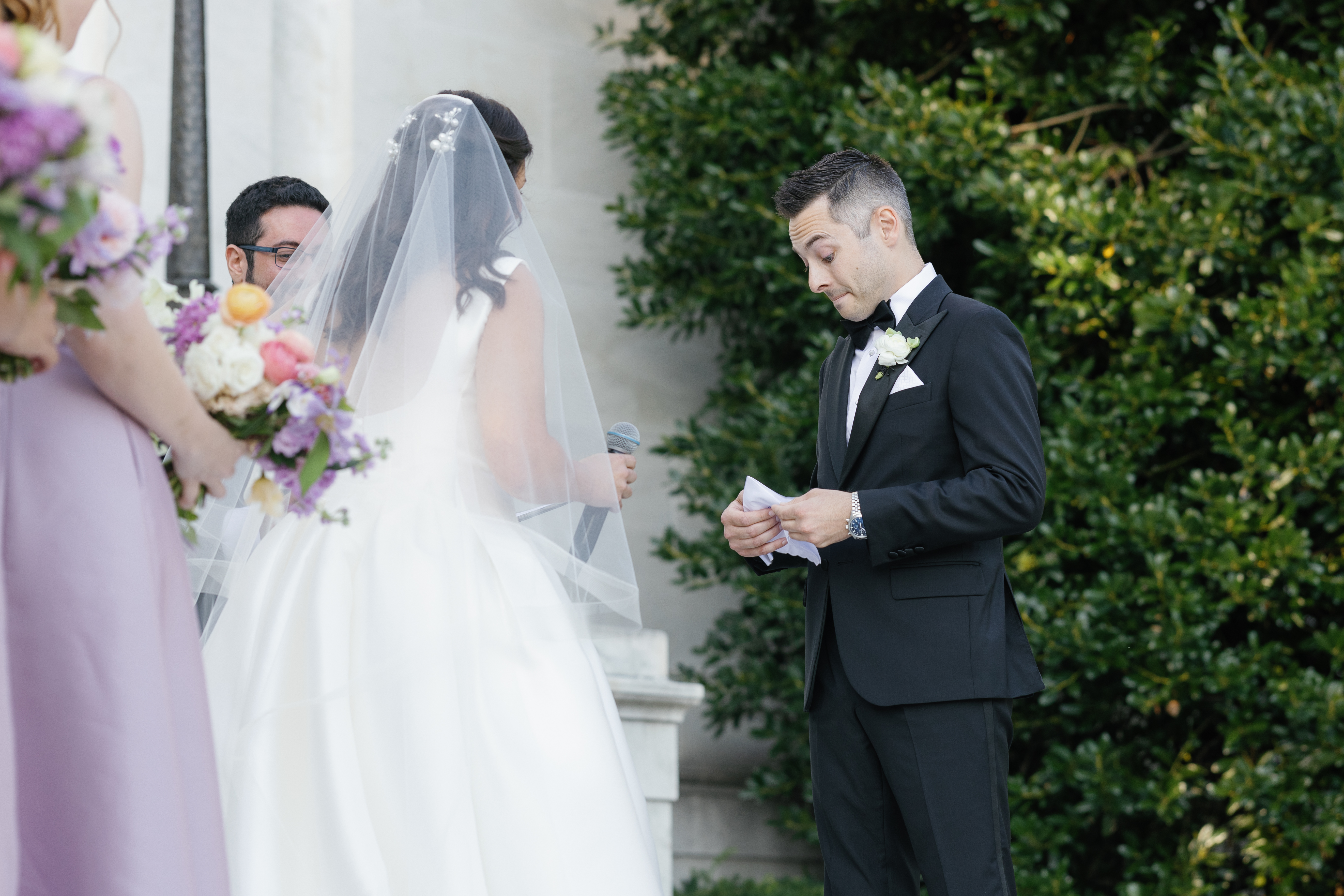 ceremony at Potomac View Terrace DC