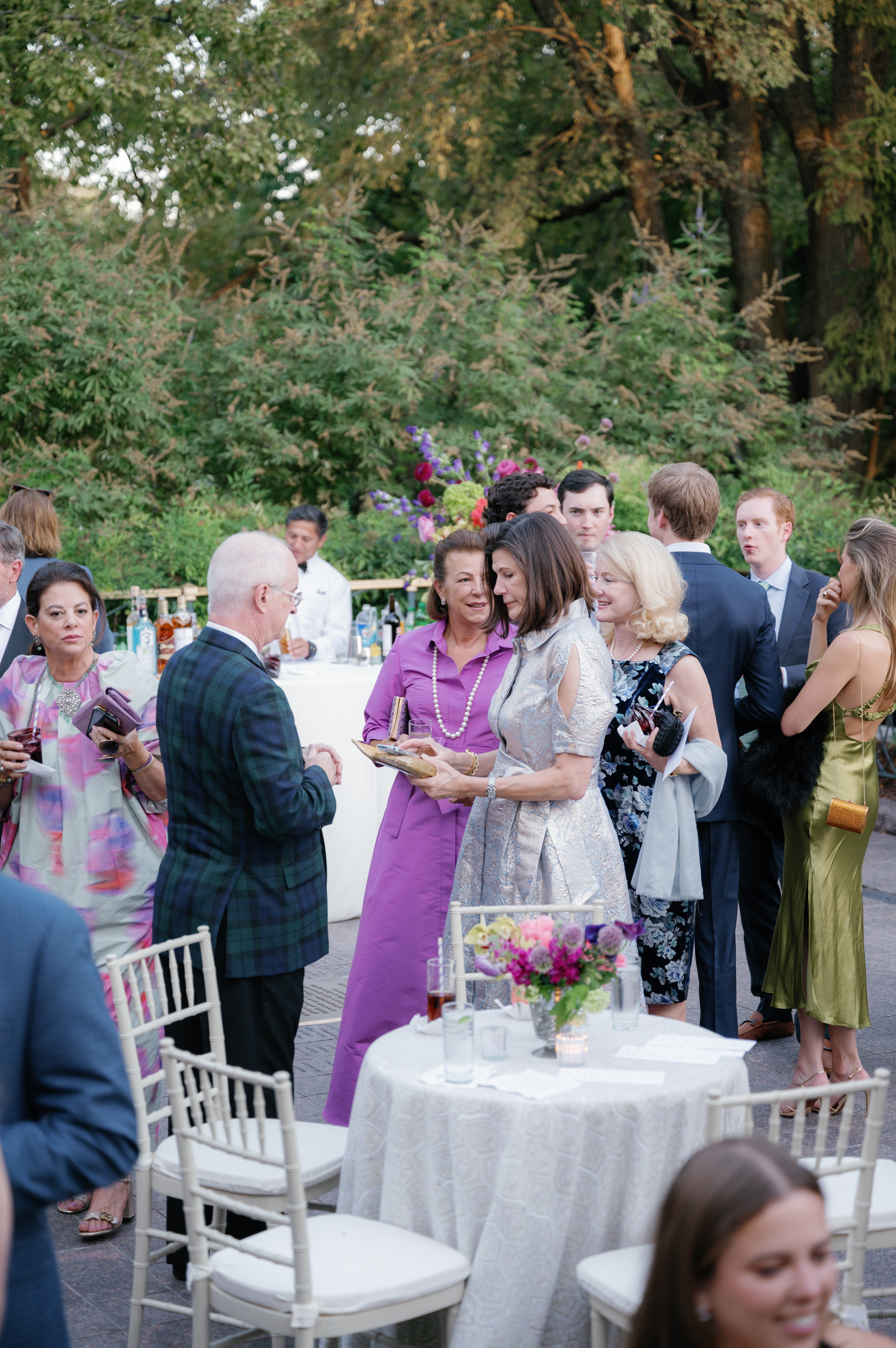 cocktail hour at Potomac View Terrace DC