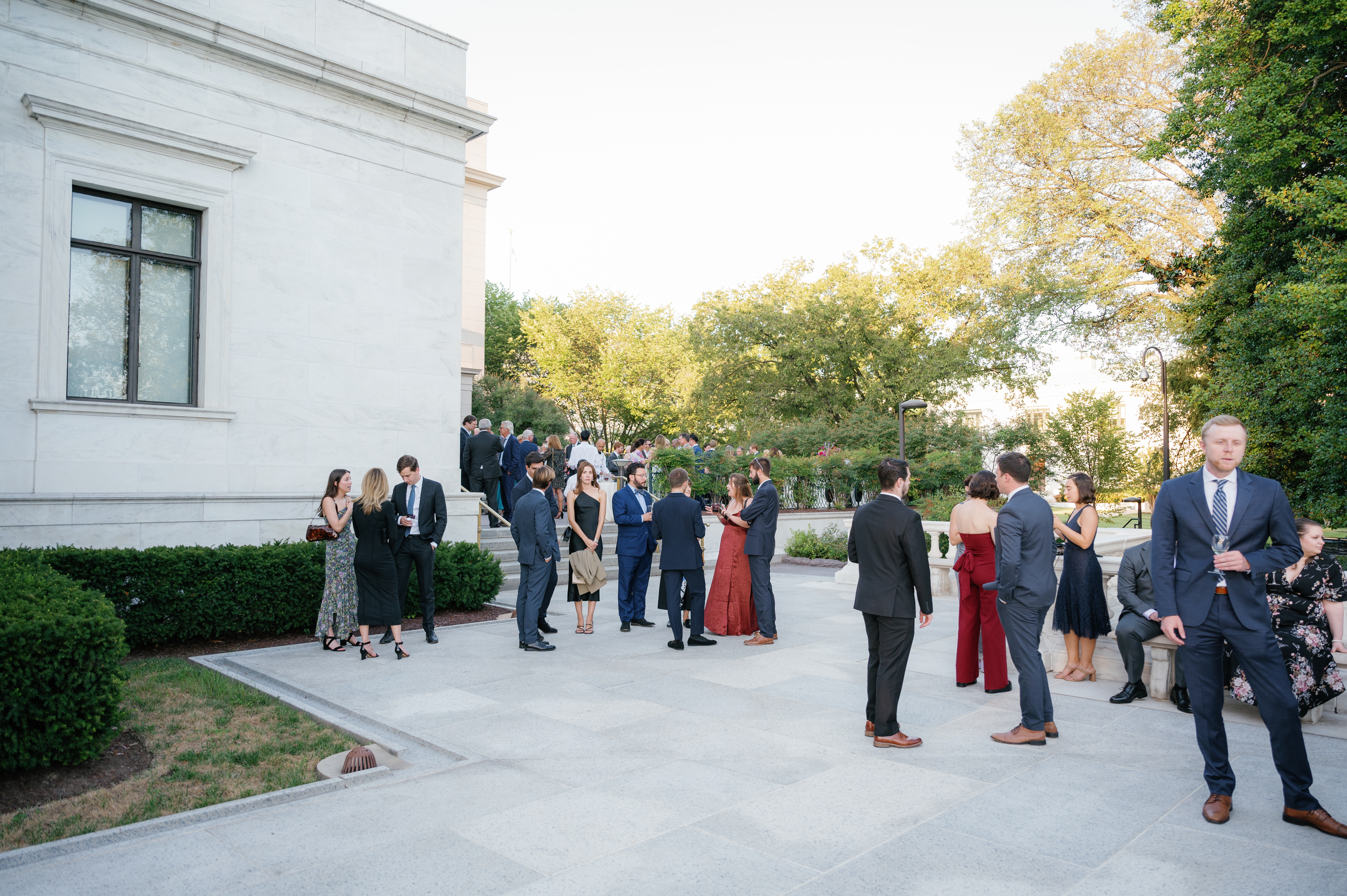 cocktail hour at Potomac View Terrace DC