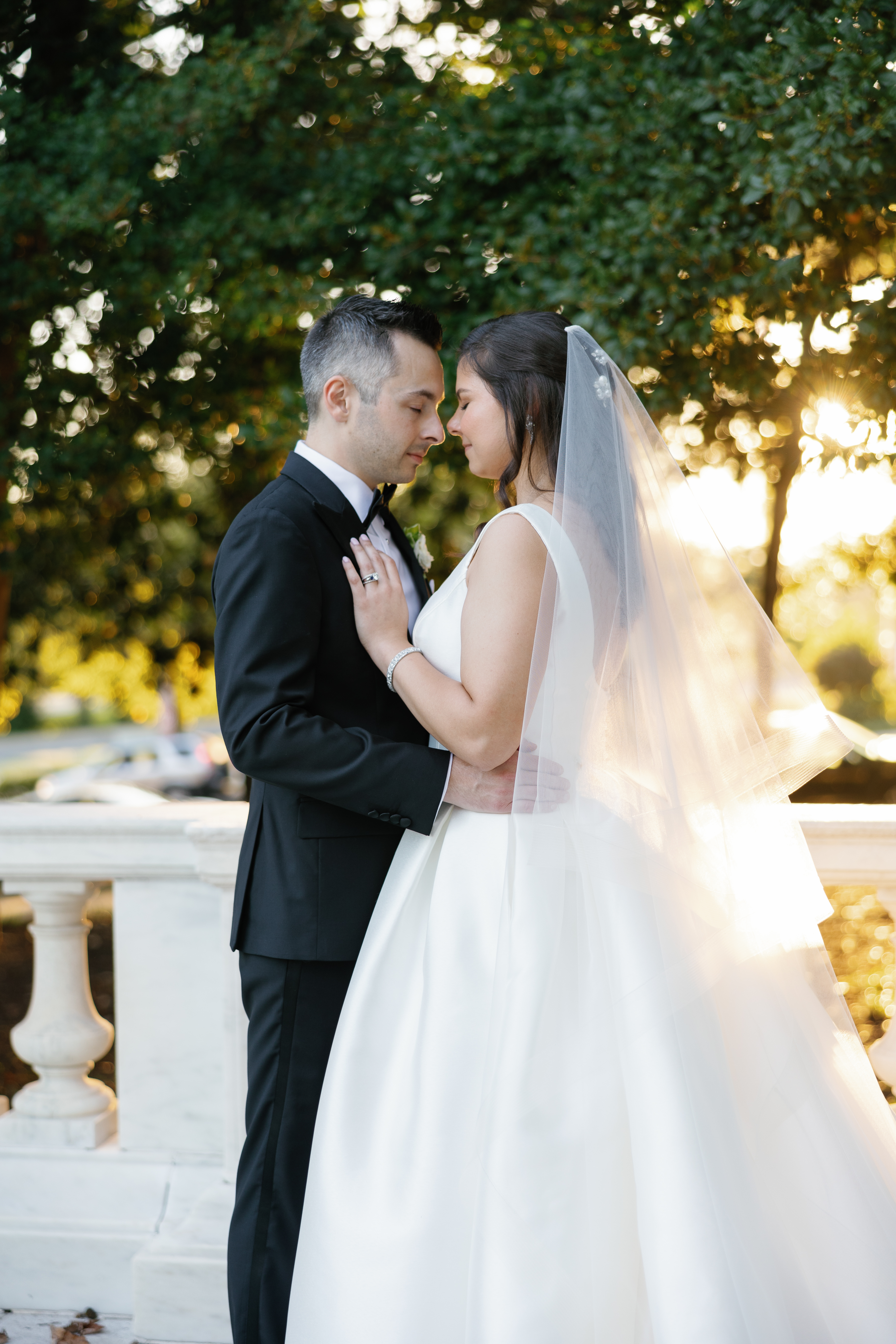 wedding photos at Potomac View Terrace DC