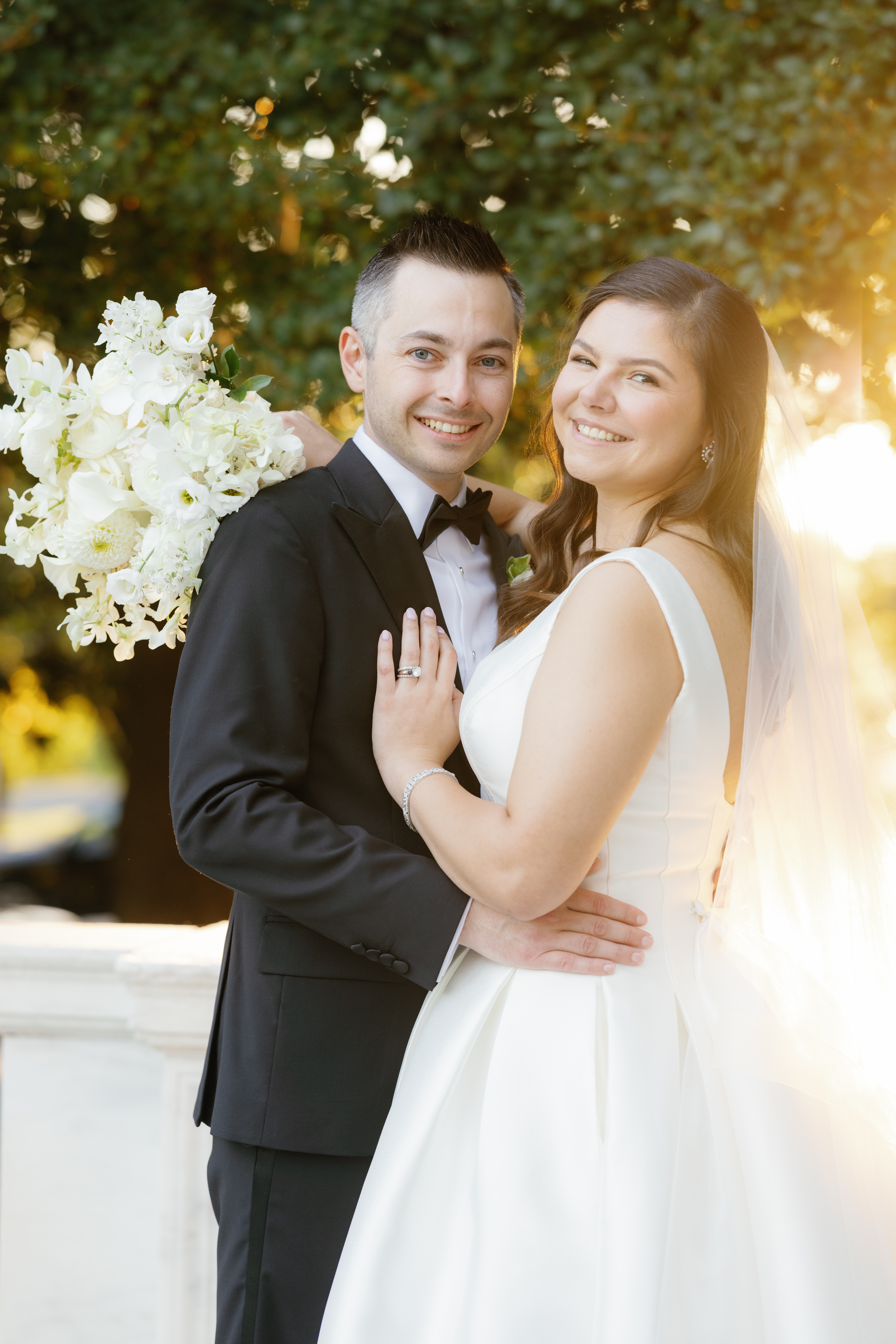 wedding photos at Potomac View Terrace DC