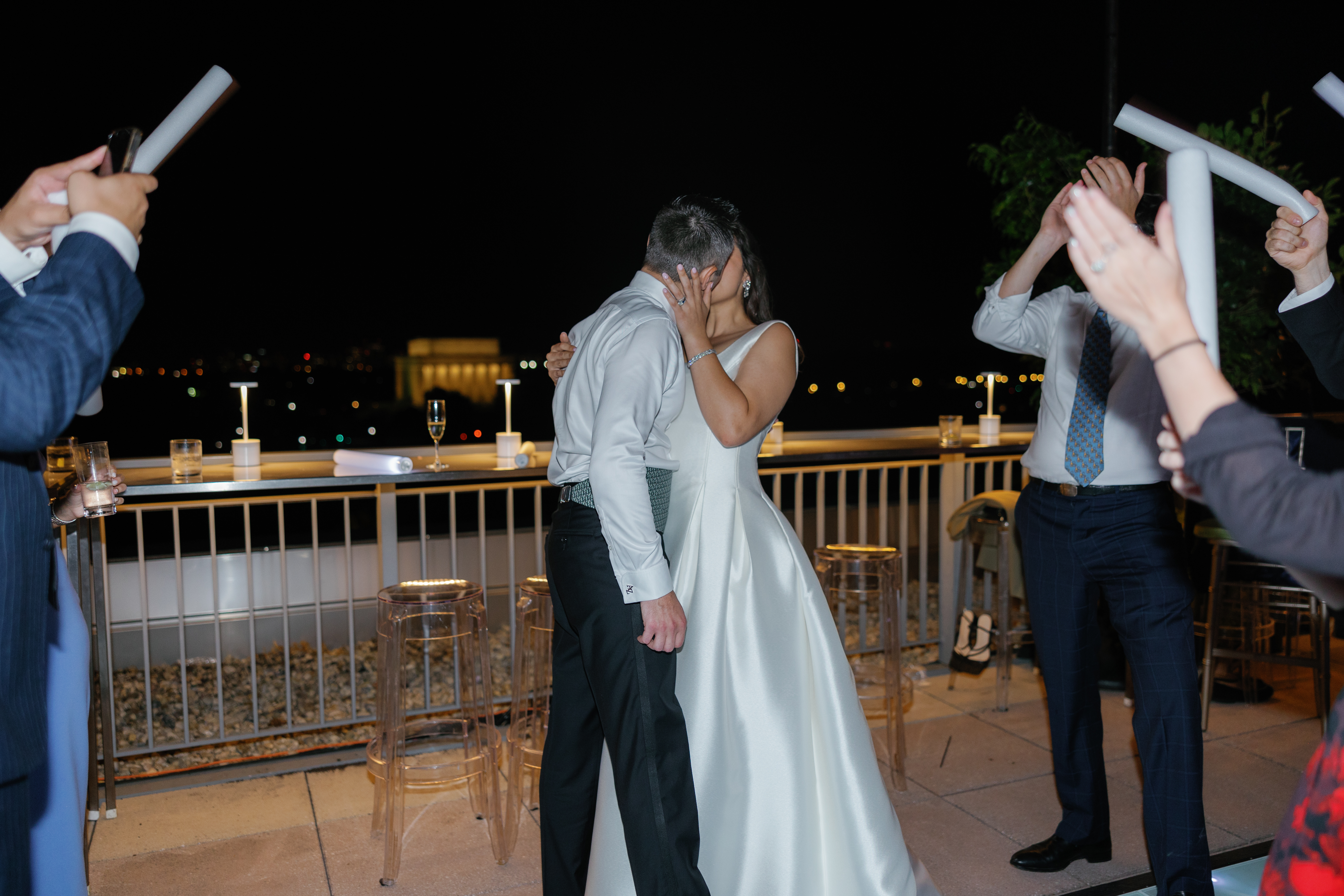 wedding at Potomac View Terrace in Washington DC