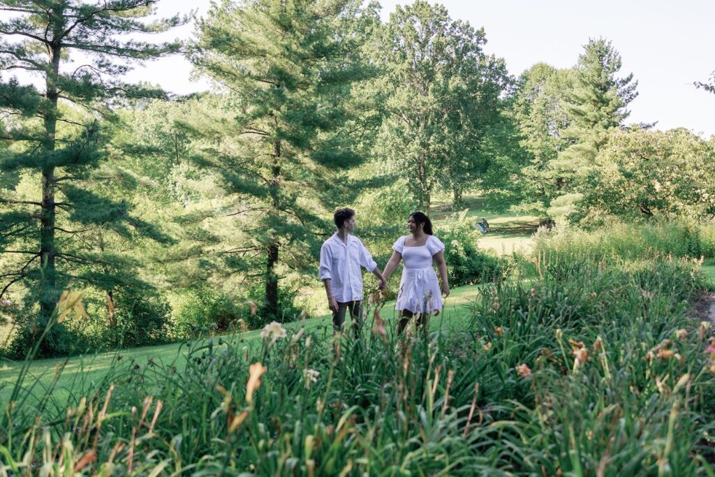 Meadowlark Botanical Garden couples photos